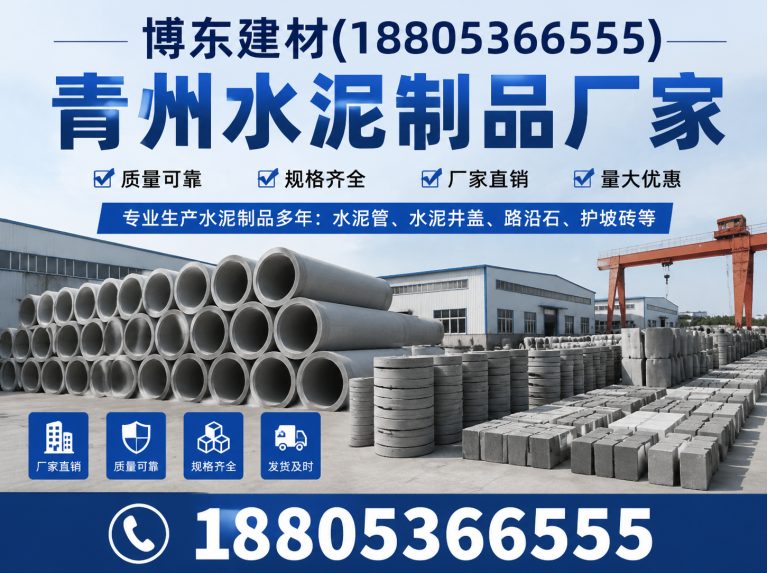 山东水泥制品展示图